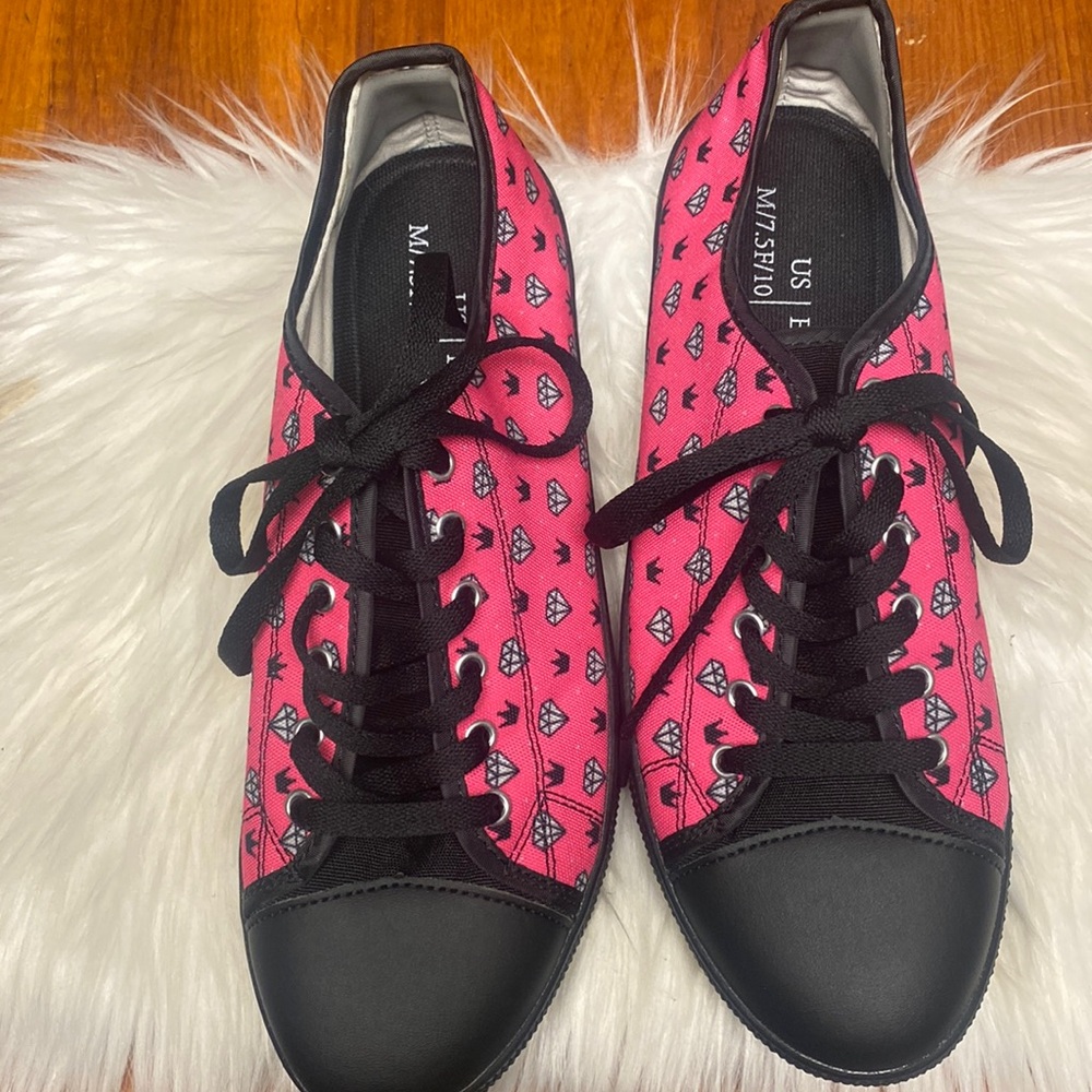 Matisse Women's Pink and Black Sneakers
